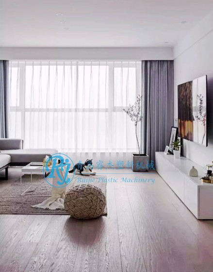 石晶地板生產線